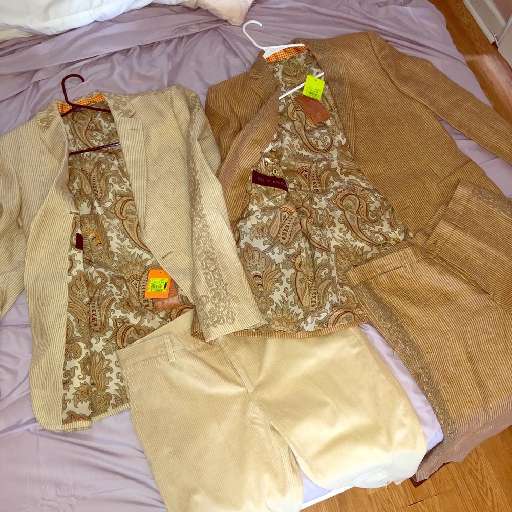 ETRO Milano official blazers and pants vintage